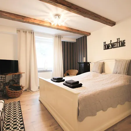 Apartmán Weideblick Mit Privater Terrasse Und Parkplatz Am Haus