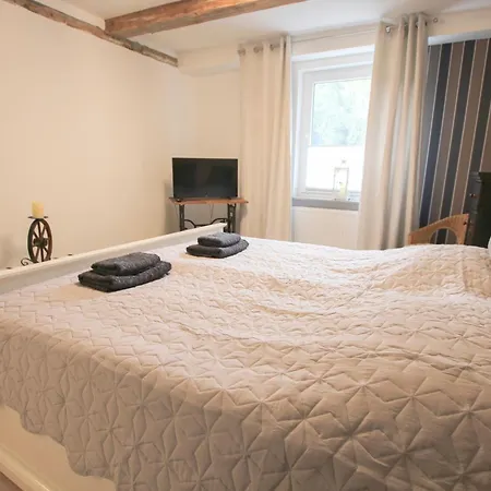 Apartmán Weideblick Mit Privater Terrasse Und Parkplatz Am Haus Hymendorf